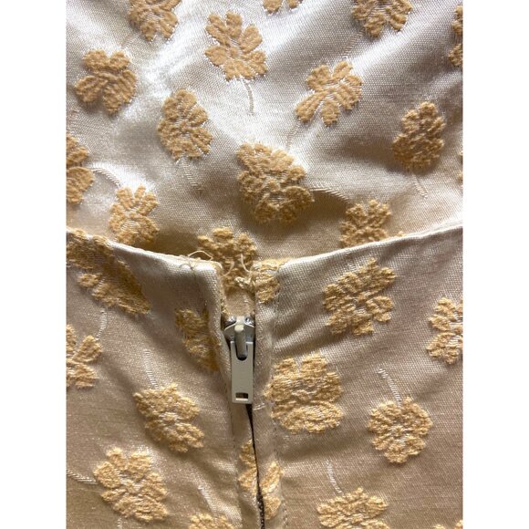 Vintage Gold Midi Dress - Picture 8 of 12